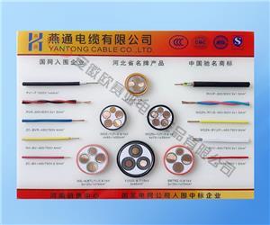 水晶板式切片精裝電纜樣品-Q型